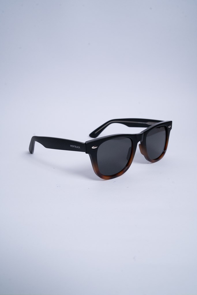 MONTBLACK MB6802 C5-MAT KAHVE WAYFARER ERKEK GÜNEŞ GÖZLÜĞÜ