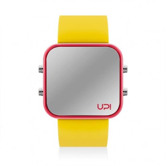 UPWATCH LED RED YELLOW UNİSEX KOL SAATİ