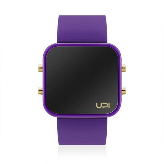 UPWATCH LED GOLD PURPLE KADIN KOL SAATİ