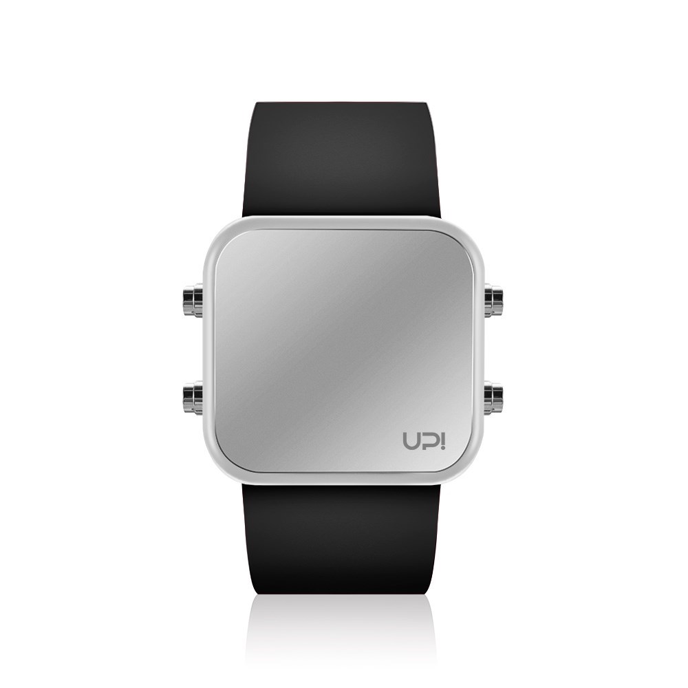 UPWATCH LED MINI WHITE&BLACK UNİSEX KOL SAATİ