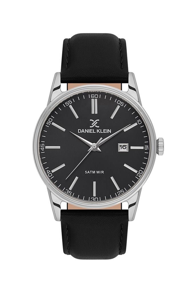 KLASİK SİYAH DERİ KORDONLU 41 MM DANIEL KLEIN DK.1.13845 ERKEK KOL SAATİ