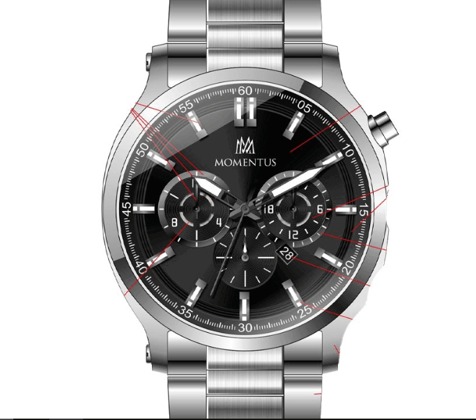 MOMENTUS CC296S-04SS ERKEK KOL SAATİ