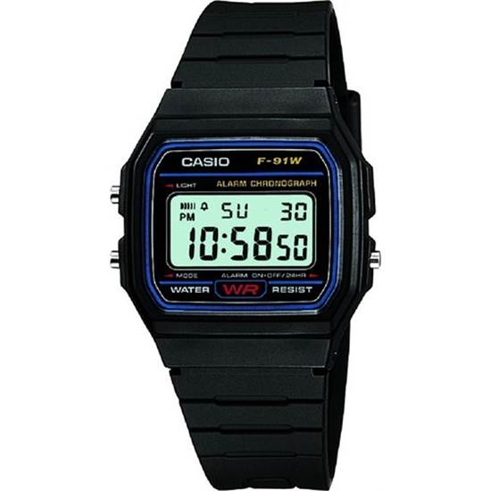 CASIO F-91W-1DG ERKEK KOL SAATİ