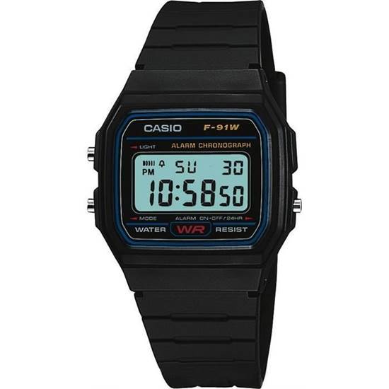 CASIO F-91W-1DG ERKEK KOL SAATİ