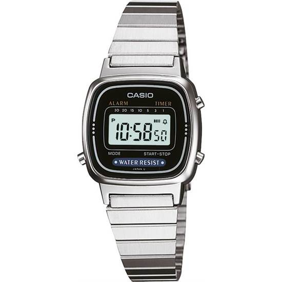 CASIO LA670WA-1DF KADIN KOL SAATİ