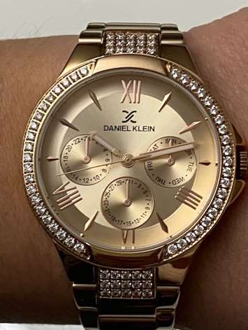 DANIEL KLEIN EDK.1.10036.2 ROSE GOLD BİLEKLİK HEDİYELİ  KADIN KOL SAATİ