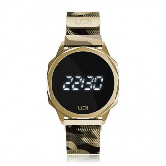 UPWATCH ICON GOLD CAMOUFLAGE LOOP BAND UNİSEX KOL SAATİ