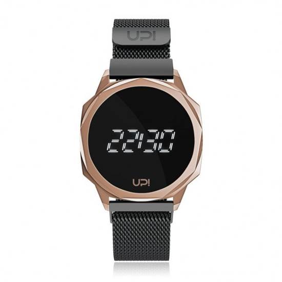 UPWATCH ICON ROSE BLACK LOOP BAND UNİSEX KOL SAATİ