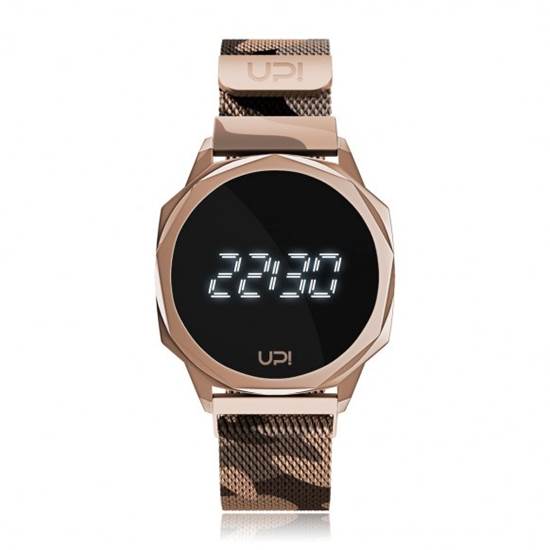 UPWATCH ICON ROSE CAMOUFLAGE LOOP BAND UNİSEX KOL SAATİ