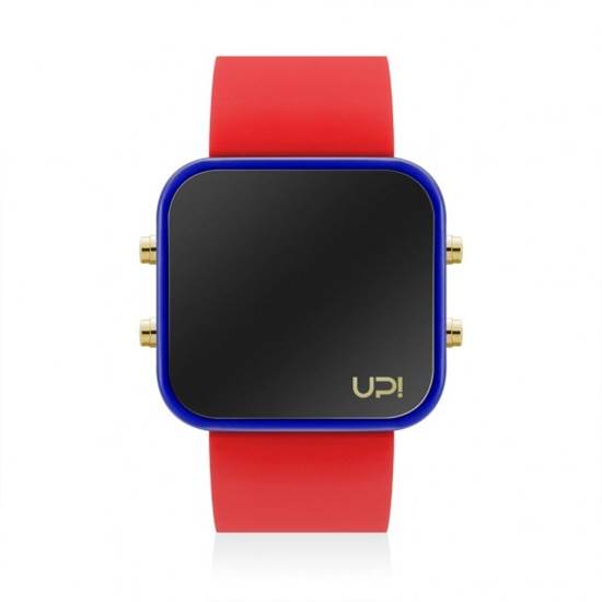 UPWATCH LED GOLD BLUE RED UNİSEX KOL SAATİ