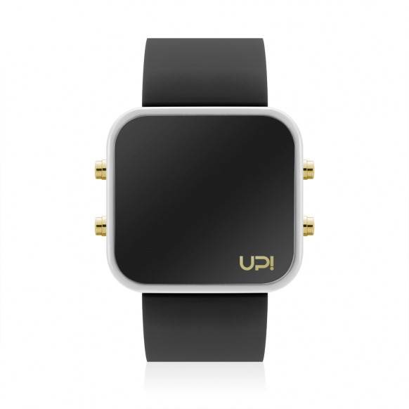 UPWATCH LED GOLD WHITE BLACK UNİSEX KOL SAATİ