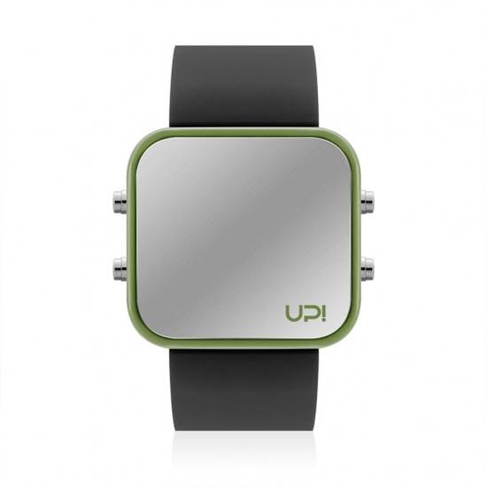 UPWATCH LED GREEN BLACK UNİSEX KOL SAATİ