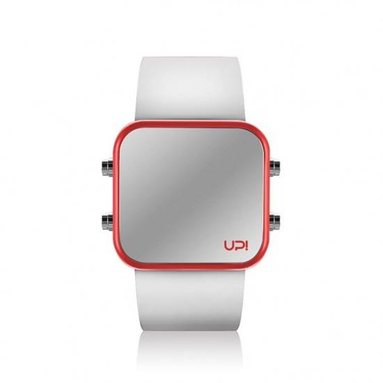 UPWATCH LED MINI RED WHITE UNİSEX KOL SAATİ