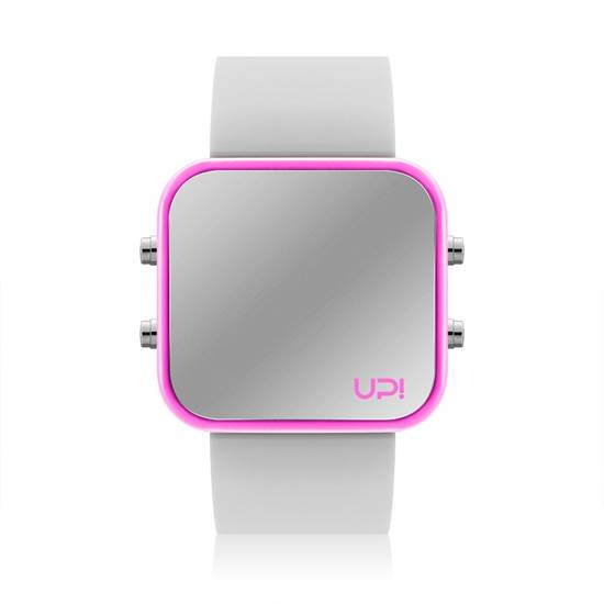 UPWATCH LED PINK WHITE UNİSEX KOL SAATİ