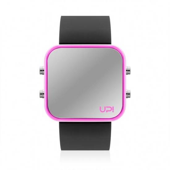 UPWATCH LED PINK&BLACK UNİSEX KOL SAATİ