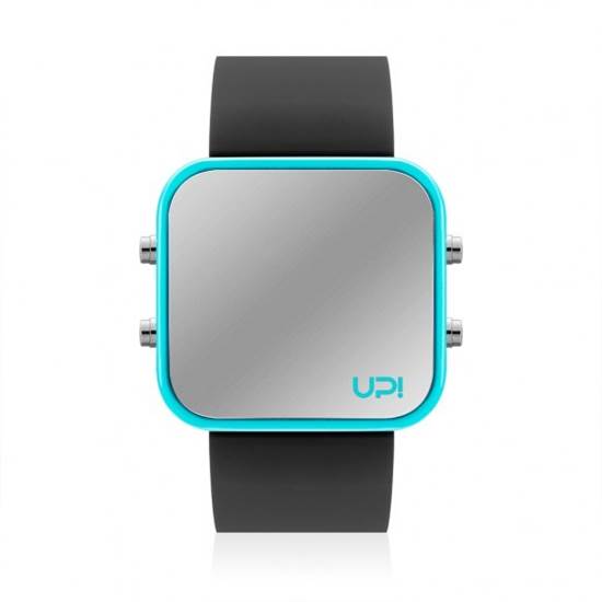 UPWATCH LED TURQUOISE BLACK UNİSEX KOL SAATİ