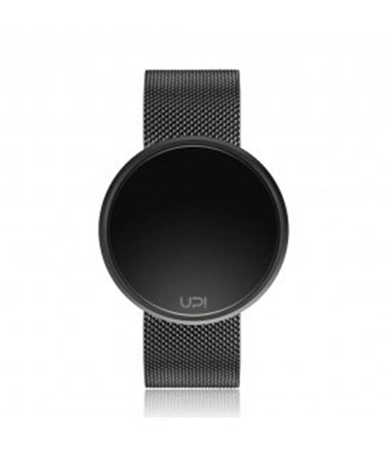 UPWATCH ROUND STEEL BLACK ERKEK KOL SAATİ