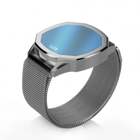 UPWATCH VERTICE SILVER&BLUE UNİSEX KOL SAATİ