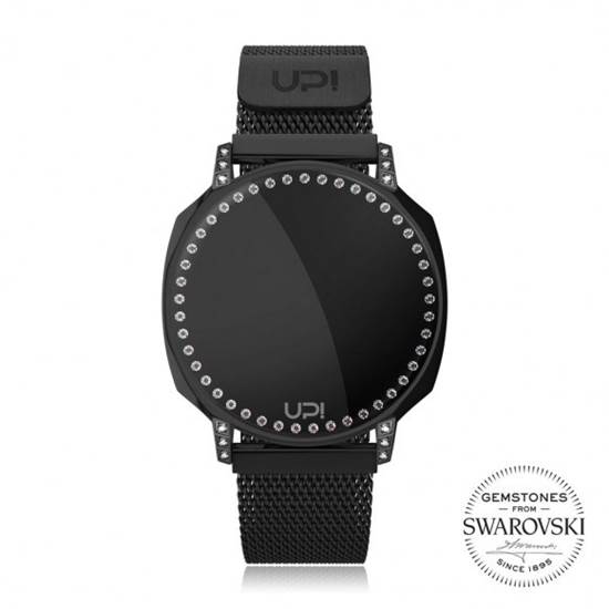 UPWATCH XT SWAN BLACK SWAROVSKI KADIN KOL SAATİ