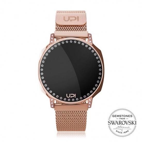 UPWATCH XT SWAN ROSE GOLD SWAROVSKI® ZIRCONIA KADIN KOL SAATİ