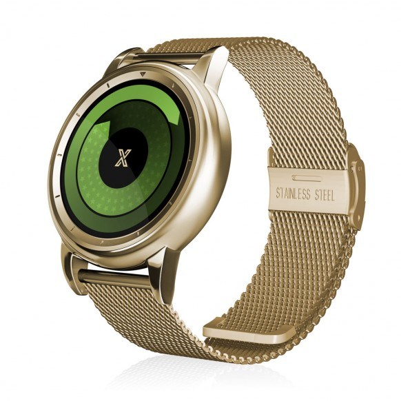 X WATCH X2 GOLD UNİSEX KOL SAATİ