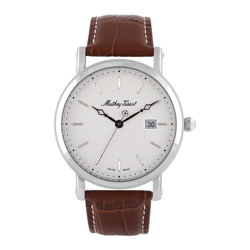 MATHEY-TISSOT HB611251AI SWISS MADE DERİ KAYIŞLI ERKEK KOL SAATİ