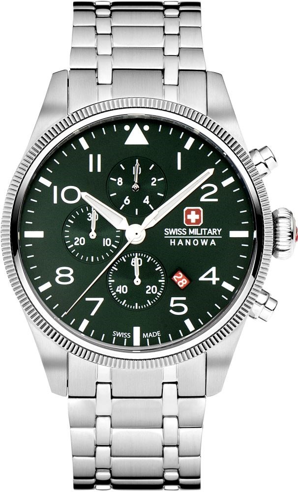 SWISS MILITARY HANOWA SMWGI0000404 SAFİR CAMLI SWISS MADE ERKEK KOL SAATİ