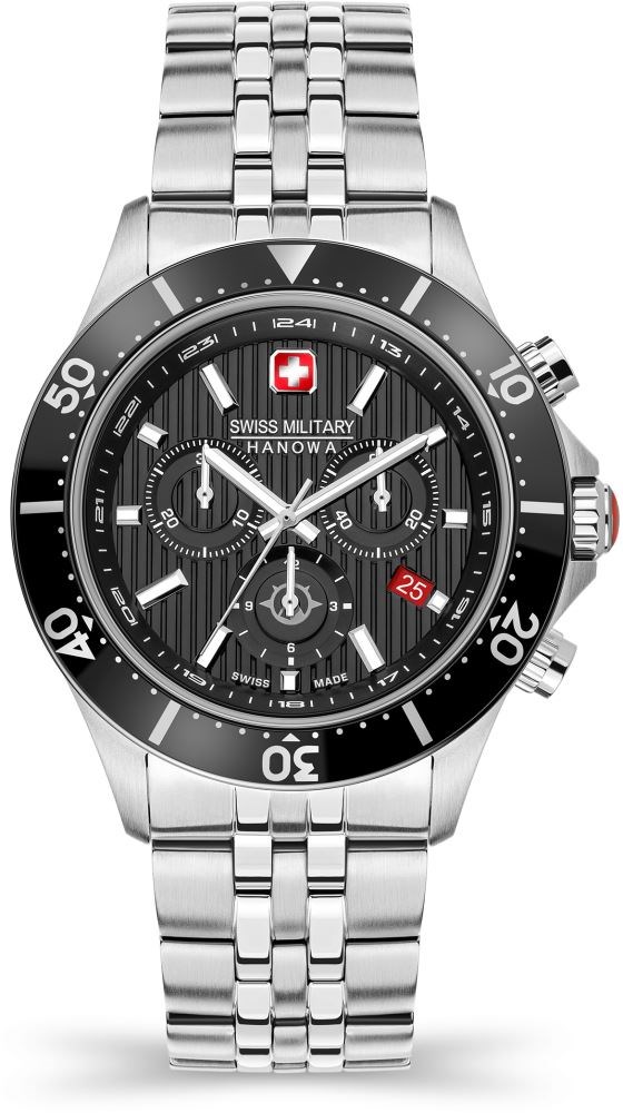 SWISS MILITARY HANOWA SMWGI2100701 SAFİR CAMLI SWISS MADE ERKEK KOL SAATİ