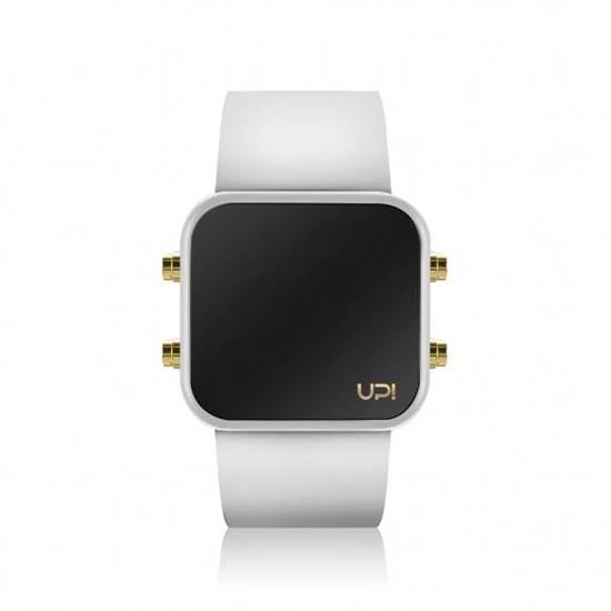 UPWATCH LED MINI GOLD WHITE UNİSEX KOL SAATİ